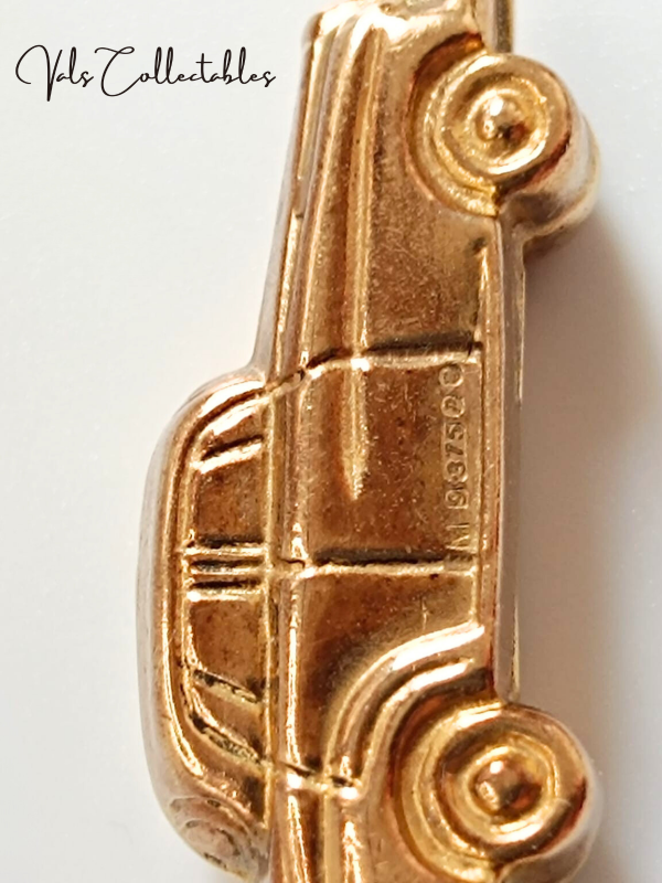 Vintage Gold Car Charm - Image 2
