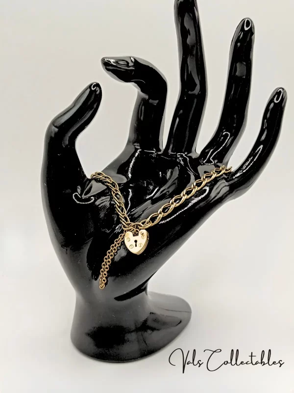Gold Curb Bracelet - Image 3