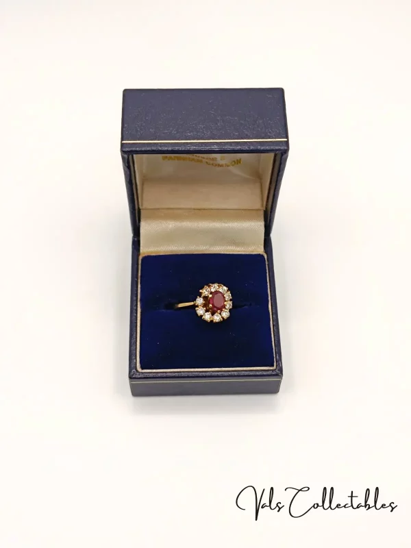 Gold, Ruby & Diamond Ring - Image 3