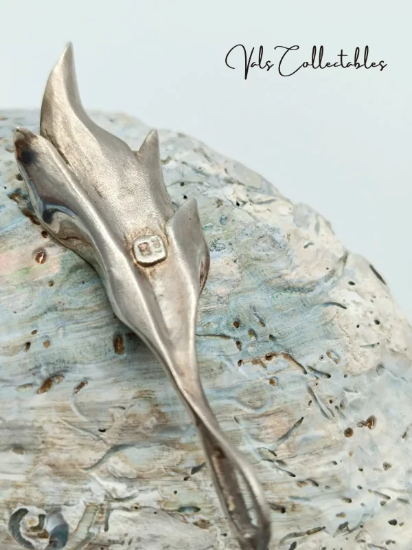 Vintage Silver Leaf Pendant - Image 3