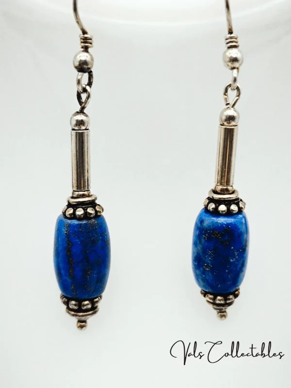 Silver Lapis Lazuli Necklace - Image 2