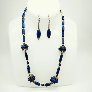 Silver Lapis Lazuli Necklace