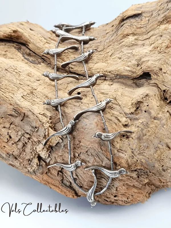 Silver Fetish Bird Necklace - Image 3