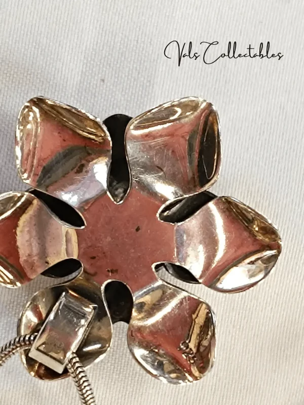 Silver Rose Pendant - Image 3