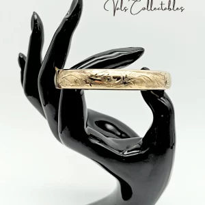 Gold Plated Silver Bangle