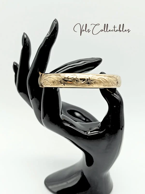 Gold Plated Silver Bangle