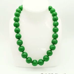 Natural Jade Bead Necklace