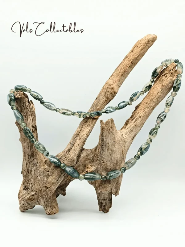 Moss Agate Necklace - Image 2