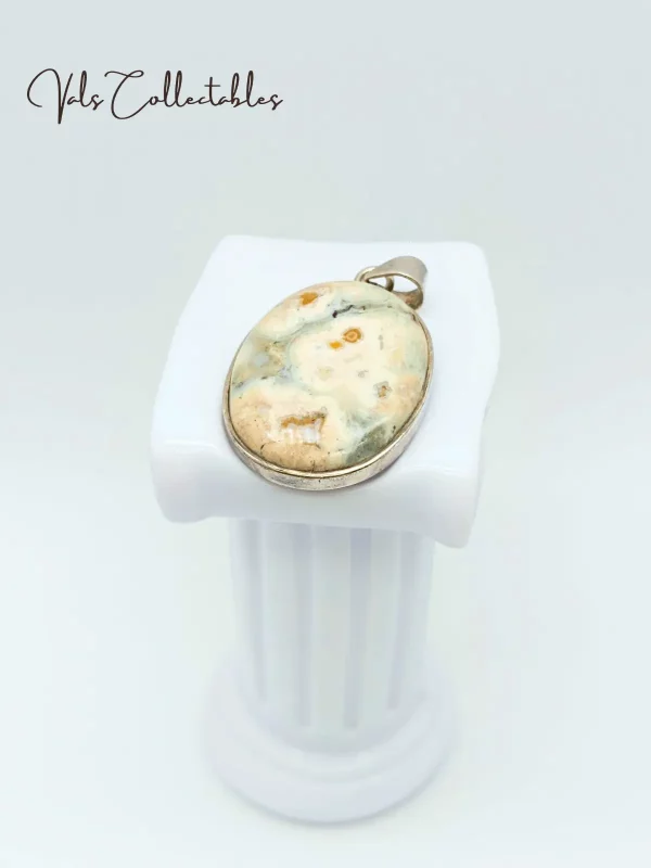 Natural Ocean Jasper Pendant - Image 2