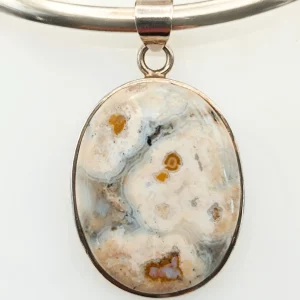 Natural Ocean Jasper Pendant