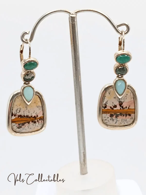 Silver | Whitney Kelly Dangle Drop Earrings - Image 2