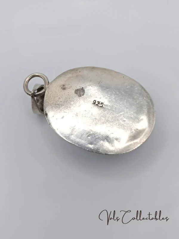 Silver Pendant | Variscite cabochon - Image 3