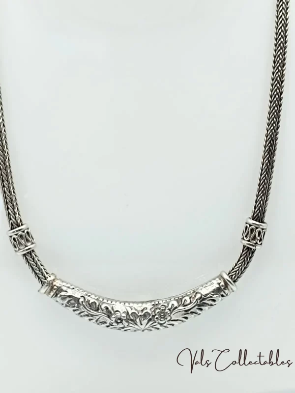 Balinese Silver Necklace - Image 2