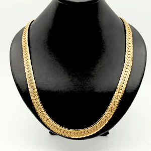 Gold Tone Monet Chain Necklace