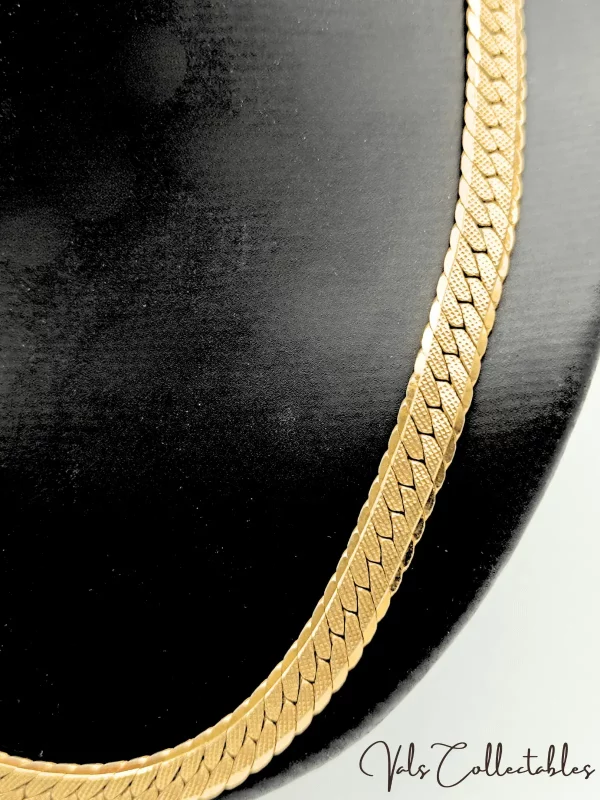 Gold Tone Monet Chain Necklace - Image 3
