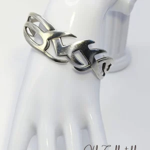 Abstract Cuff Bracelet