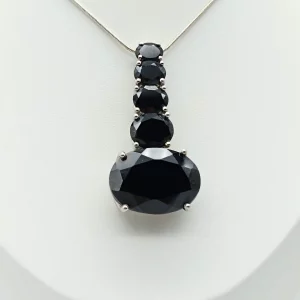 Black Spinel | Onyx Pendant
