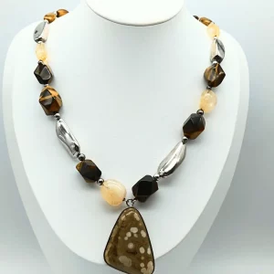 Tigers Eye | Gemstone Necklace